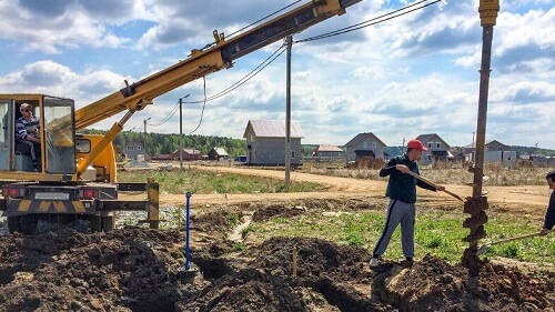 Свайно-ростверковый фундамент в Светлогорске