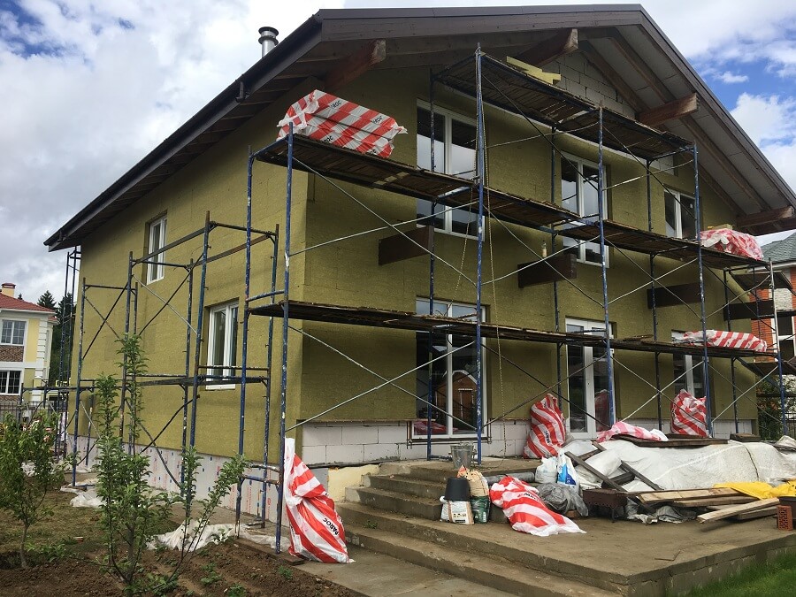 Утепление частного дома в Светлогорске
