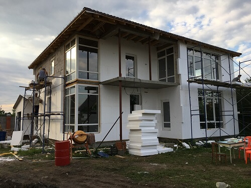 Утепление пенопластом наружных стен в Светлогорске